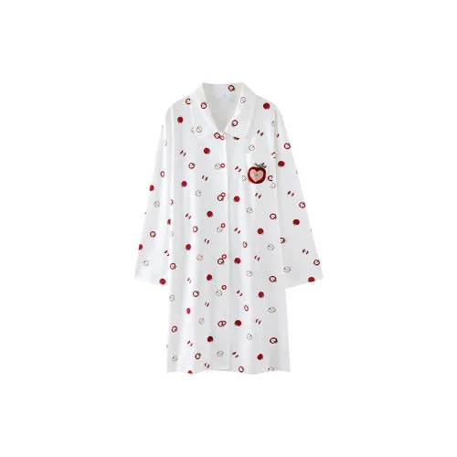 Qian Rise Apple Женские ночные сорочки