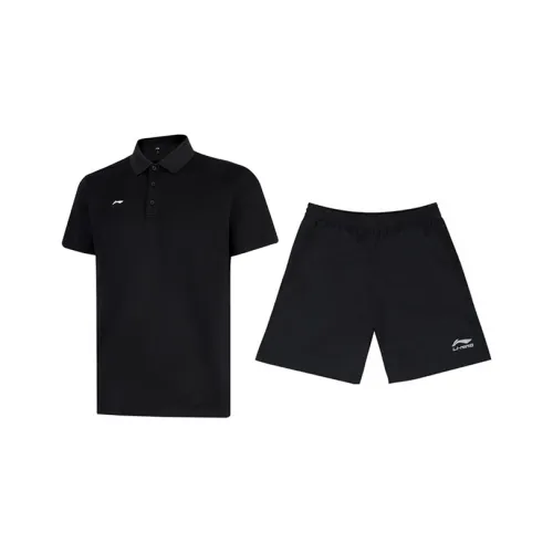 Лайнер Повседневная Спортивная Одежда Унисекс Черный + Черный