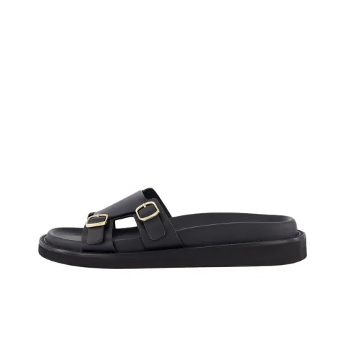 Santoni Шлепанцы Женские Черные