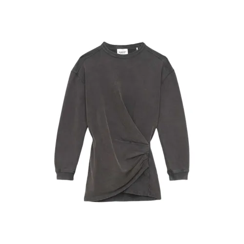 ISABEL MARANT ETOILE Длинное платье с длинными рукавами женское