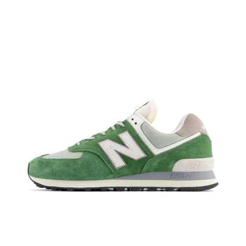 New Balance NB 574 Повседневные Беговые Кроссовки Унисекс Зеленые