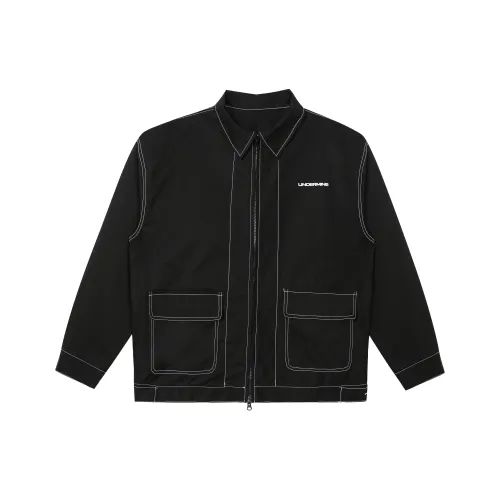 UNDERMINE Мужские черные куртки