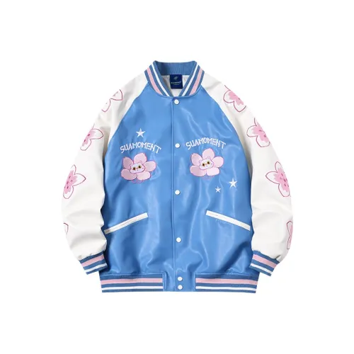 Suamoment Синий Унисекс Куртки