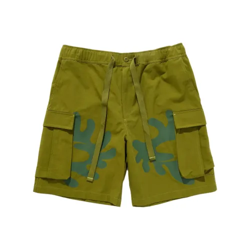 SUPERVSN Olive Unisex Карго Шорты