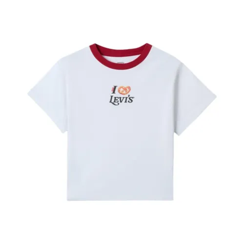 Levis Белые Женские T-рубашки