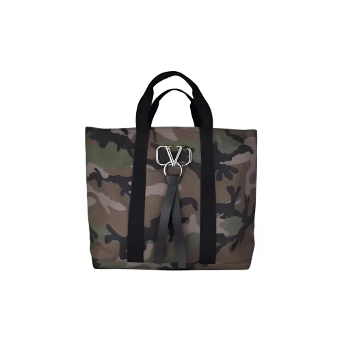 Valentino Garavani Нейлоновая сумка-тоут сумка для покупок мужская сумка камуфляж