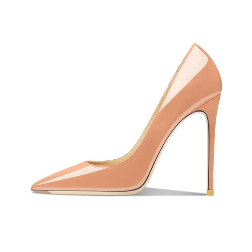 Siwei Узкий каблук Высокие каблуки Женские Телесно-розовый