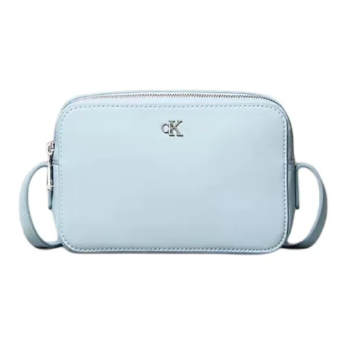CALVIN KLEIN Полиэстер Плечо Сумка Женская Светло-Синий