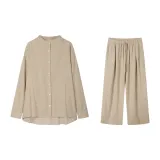 Введение  
Дом  
Одежда  
Комплекты - Овсяный Бежевый (Мужской и Женский, одинаковый размер)