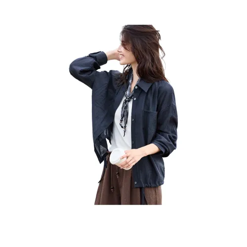 XWI Темно-синий женский короткий пальто