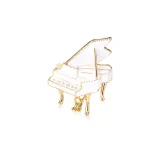 Элегантная брошь "Piano" [Белый]