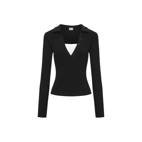 ARCHIVUM Черный Женский Трикотаж