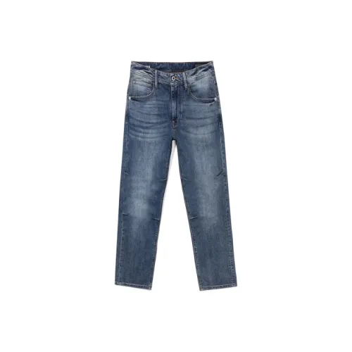 ABLE JEANS Винтаж Небесно-Синий Мужские Джинсы
