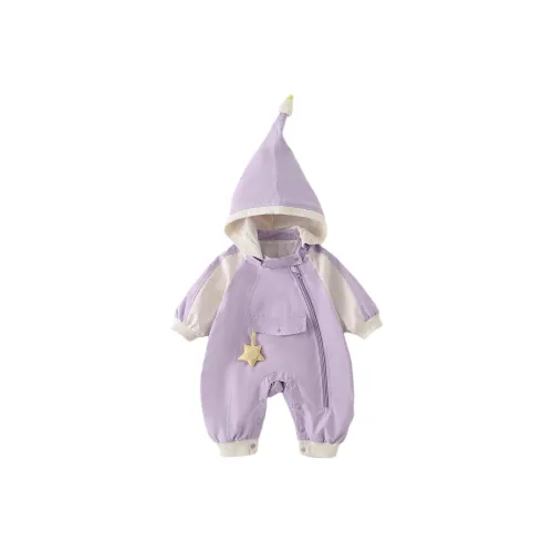 XiaoJinBu Фиолетовый Детский Комбинезоны / Ползунки