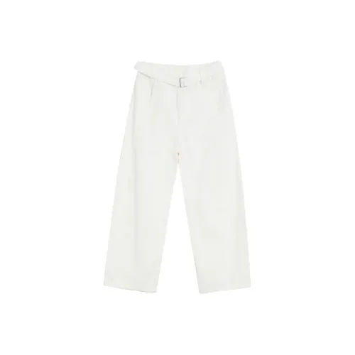 SUNTOMORROW Белый деним Школьные джинсы