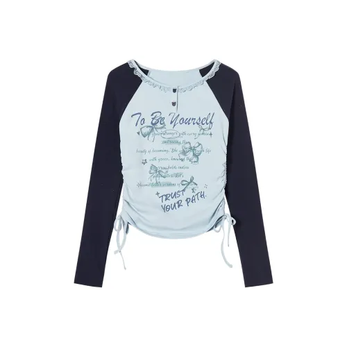 EPTISON WOMAN Реглан рукав T-рубашка Женская