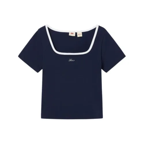 Levis Индиго Женские T-рубашки