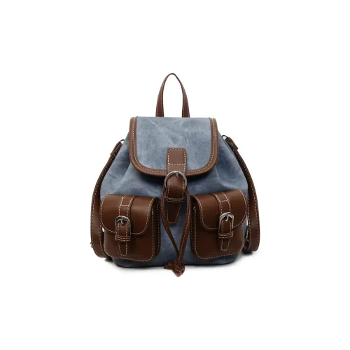 Meow In The Grass ПУ (полиуретан) Рюкзак Стандартный Женский Многоцветный