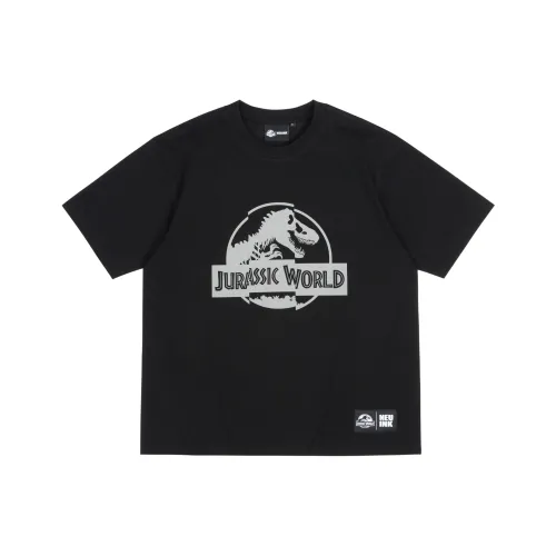 JURASSIC WORLD Черный Унисекс Футболки