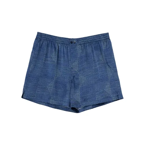 MANITO Azure Wave Blue Men's Pajama Pants