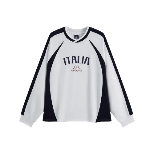 KAPPA 1916 Series Толстовка Унисекс Корейский Белый 012