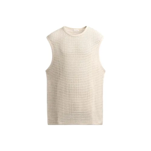 ZARA Белый Мужские Майки