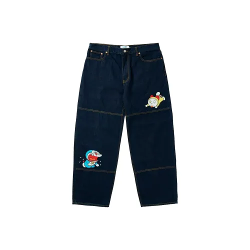 PALACE x Doraemon A FW25 Дораэмон P90 JEAN Джинсы Унисекс
