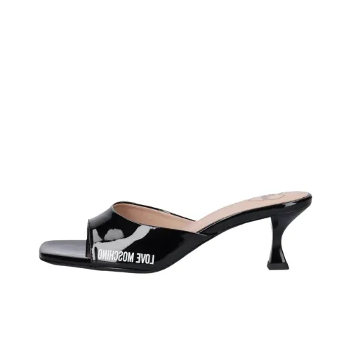 LOVE MOSCHINO Слипоны Женские Черные