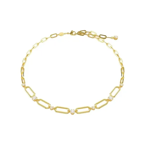 Swarovski Constella Кристальные ожерелья Женские Золото