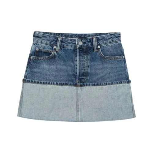 Alexander Wang Джинсовые короткие юбки Женские