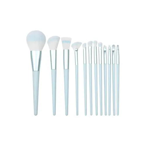 Paimai Duo Новичок Синий 12 шт Набор кистей для макияжа Одежда Комплект Съемный праймер Мягкий