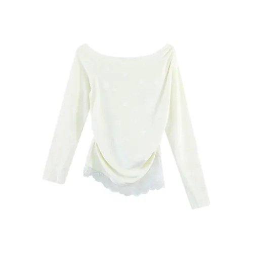 Giyu Экрю Женские T-рубашки