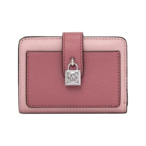 MICHAEL KORS Кошелек из коровьей кожи женский розовый