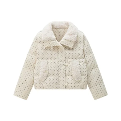 YICHEN Белый Женские пуховики