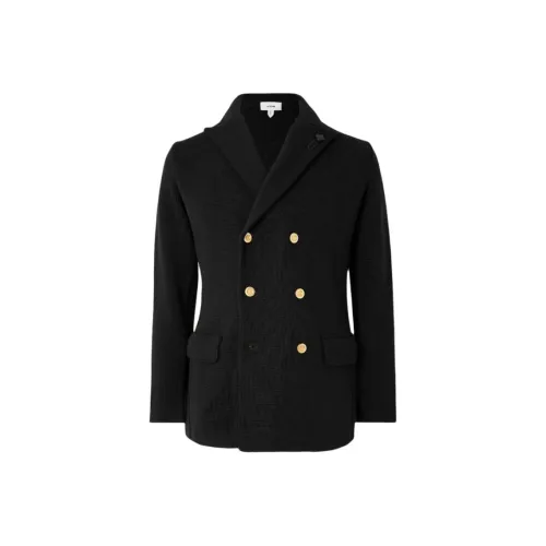 LARDINI Мужские черные куртки