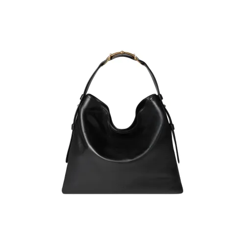 GUCCI Замша Тоут Сумка Сумка через плечо Большая Женская Черная