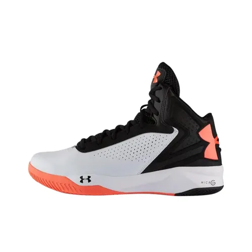 Under Armour Micro G Дышащие Баскетбольные Кроссовки Мужские Черные Белые