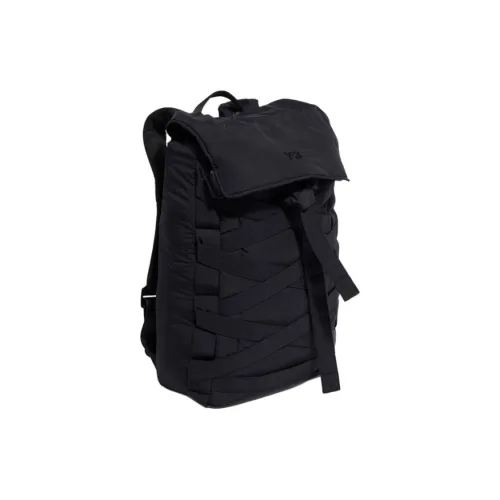 Y 3 Светлый Водонепроницаемый Рюкзак Унисекс Черный