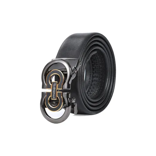 MILLIE'S Высококачественные ремни из коровьей кожи Мужские 3,5CM