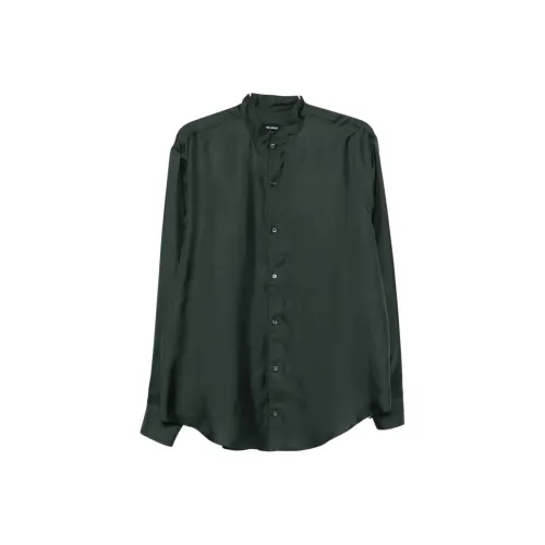 GIORGIO ARMANI Зеленые Мужские Рубашки