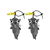 Бадминтон и Чихуахуа Брелок & Черный & Желтый Шнур & Ремень 2 Упаковки