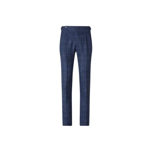 SCABAL Blue Men's Casual Pants SCABAL Синий Мужской Повседневный Брюки