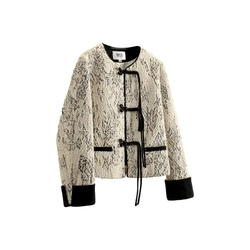 TOUCH Cropped Coat Women's Beige