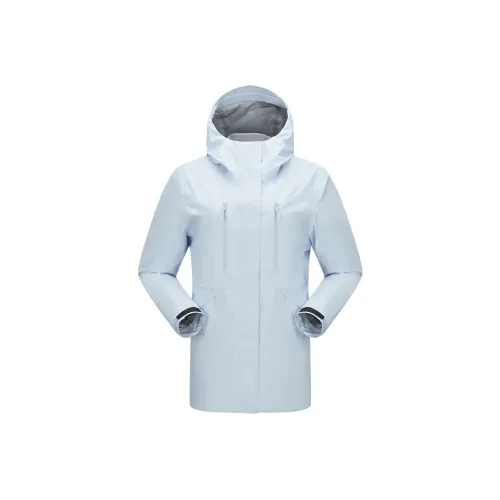 MOBI GARDEN Водонепроницаемый Ветрозащитный Устойчивый к истиранию Дождезащитный Ветровка Хлопок Комплекты Женские