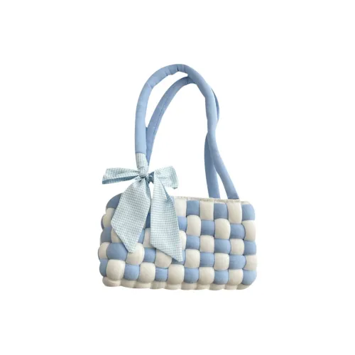 DUOMIAOYOU Шахматный узор Ткани вязаные DIY Материал Сумка Облачная сумка Ручная работа Сумки через плечо Сумка через плечо DIY Игрушки