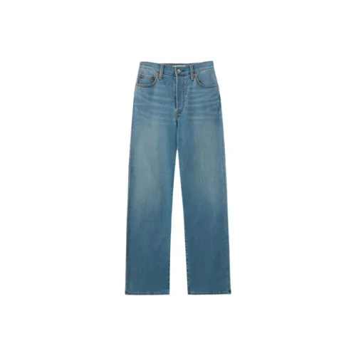 Levis Светло-Синие Женские Джинсы