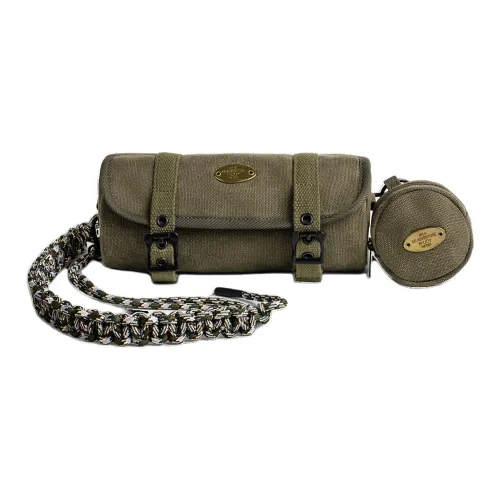 MADEN Amekaji American Casual Хлопок Сумка через плечо Стандартная Мужская Зеленая