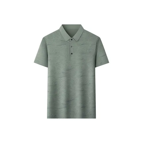 SENJIALUO Мужская рубашка поло