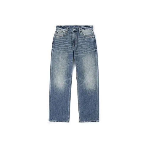 Lee Medium Light Blue Men's Jeans Ли Средний Светло-Синий Мужские Джинсы