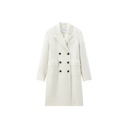 PEACEBIRD Экрю Женское Пальто